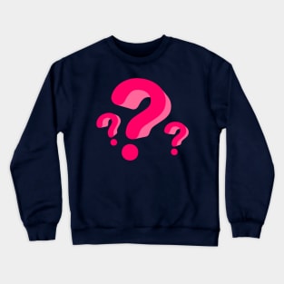 Question mark Crewneck Sweatshirt